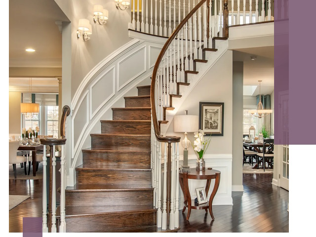 Изготовление лестниц под ключ в Осинниках — металлокаркас и отделка