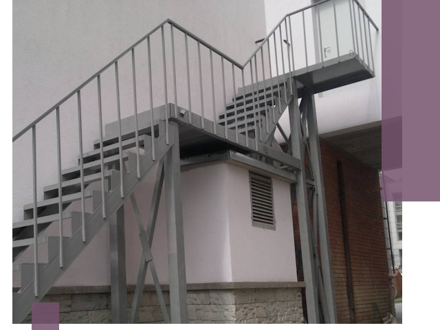 Монтаж пожарных лестниц под ключ в Осинниках с гарантией качества