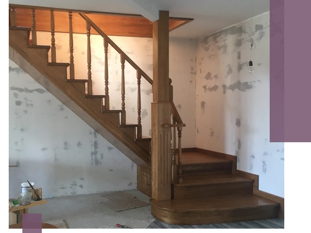 Ремонт деревянных лестниц в Осинниках: быстро и качественно