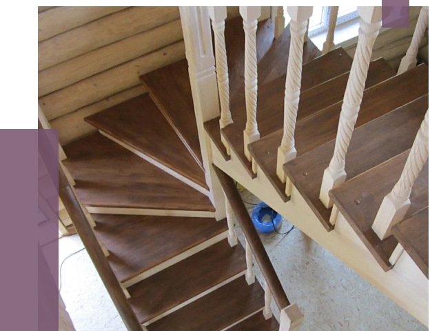 Реставрация деревянных лестниц в Осинниках от 4305 руб.