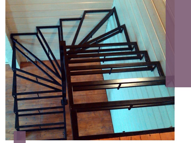 Изготовление металлических лестниц любой сложности в Осинниках
