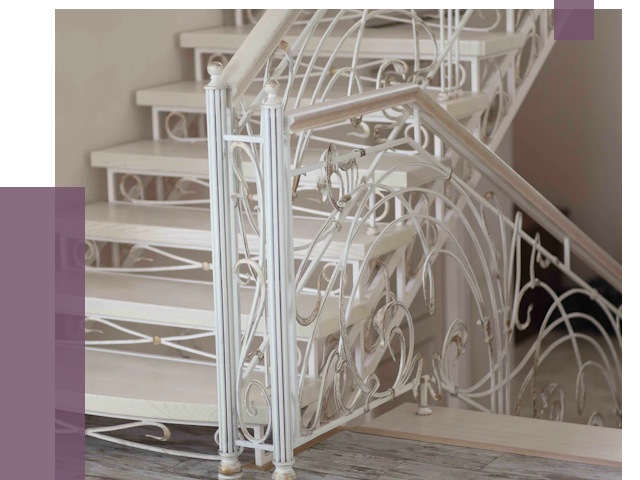 Изготовление кованых лестниц на заказ в Осинниках от 87134 руб. | ПРОЛЁТ-Снн