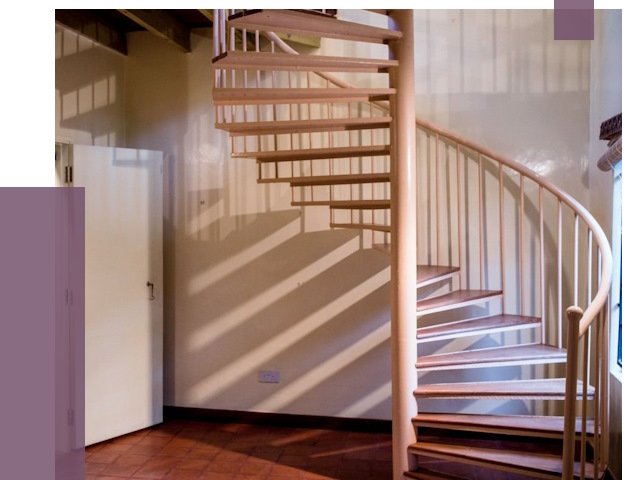 Изготовление винтовых лестниц на заказ в Осинниках от 76370 руб. | ПРОЛЁТ-Снн