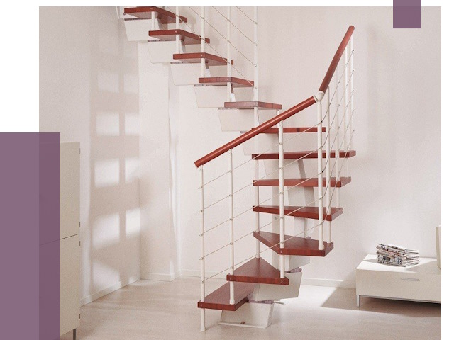 Изготовление лестниц на больцах в Осинниках от 9738 руб. | ПРОЛЁТ-Снн