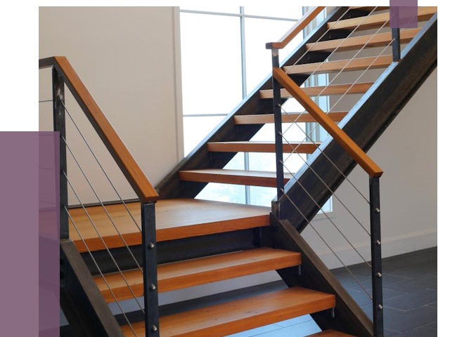 Изготовление лестниц на металлокаркасе в Осинниках от 18964 руб. | ПРОЛЁТ-Снн