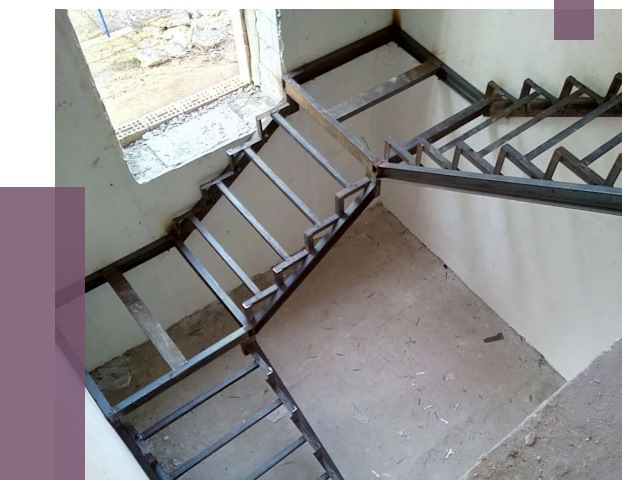 Монтаж лестниц на металлокаркасе в Осинниках от 12814 руб. — ПРОЛЁТ-Снн