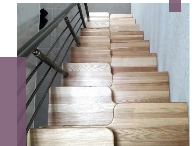 Лестницы гусиный шаг в Осинниках от 13070 руб. под ключ | ПРОЛЁТ-Снн