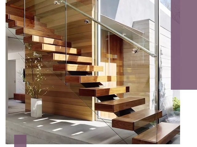 Современные лестницы на заказ в Осинниках — изготовление и монтаж