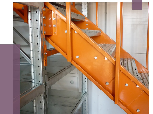 Лестницы для склада в Осинниках от 76883 руб. — решения | ПРОЛЁТ-Снн