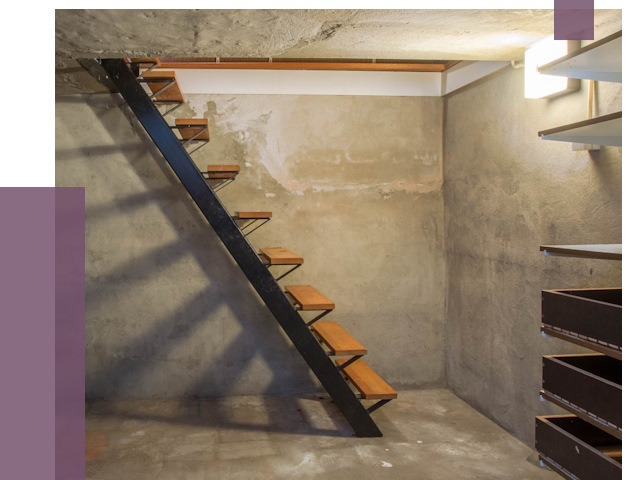 Лестницы в подвал в Осинниках от 13173 руб. — монтаж | ПРОЛЁТ-Снн