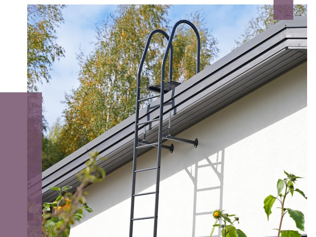 Лестницы на крышу в Осинниках от 19169 руб. — монтаж и монтаж ПРОЛЁТ-Снн