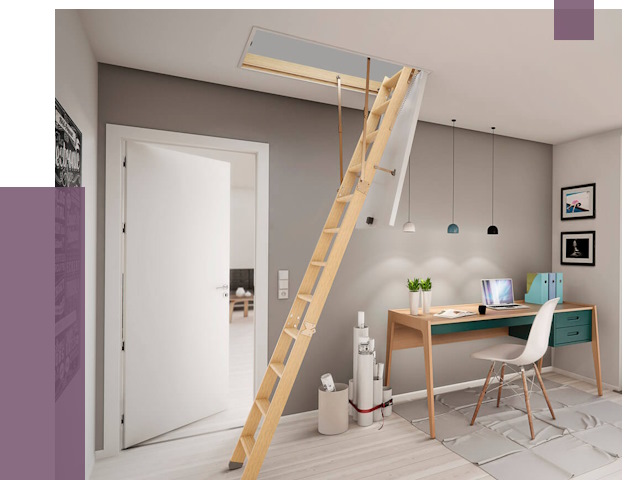 Чердачные лестницы в Осинниках — от 14608 руб. | ПРОЛЁТ-Снн