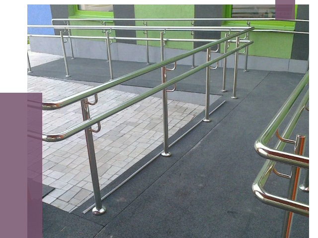 Ограждения пандусов в Осинниках от 4357 руб. монтаж | ПРОЛЁТ-Снн