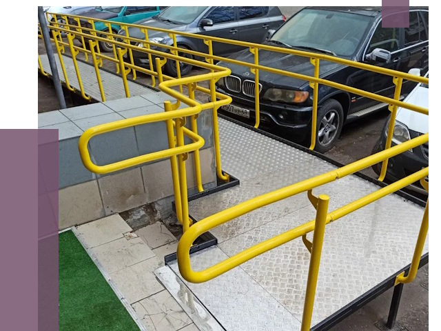 Стационарные пандусы в Осинниках от 12301 руб. | ПРОЛЁТ-Снн