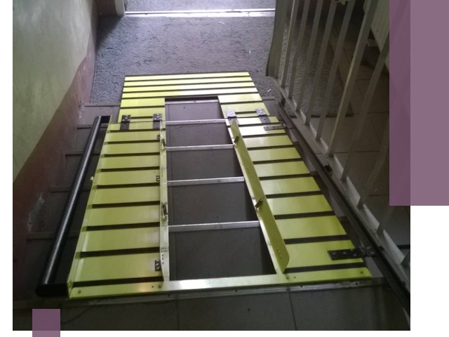 Профессиональный монтаж пандуса в подъезд в Осинниках