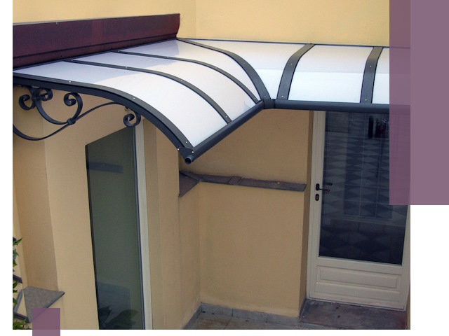 Монтаж козырьков любой сложности в Осинниках под ключ