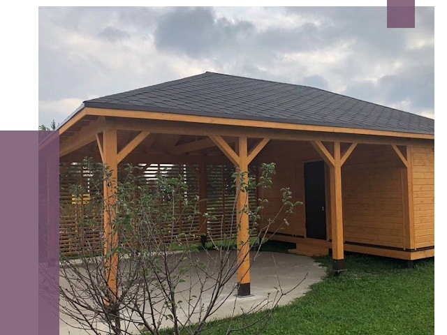 Навесы под ключ в Осинниках от 48436 руб.  | ПРОЛЁТ-Снн