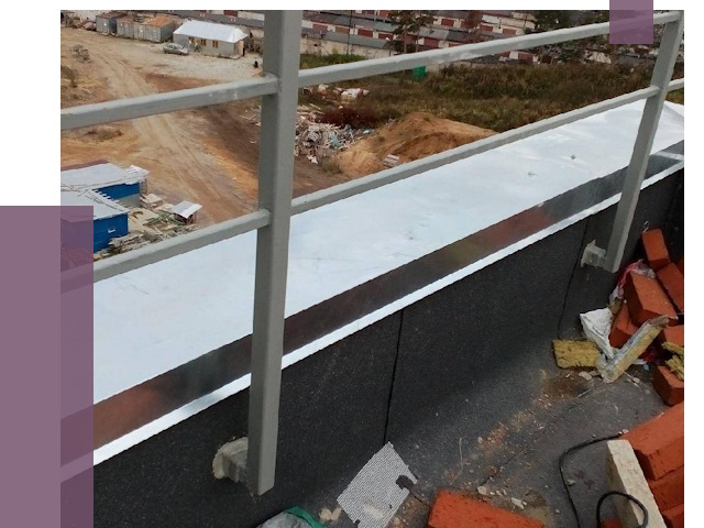 Монтаж парапетов в Осинниках от 4305 руб.  | ПРОЛЁТ-Снн