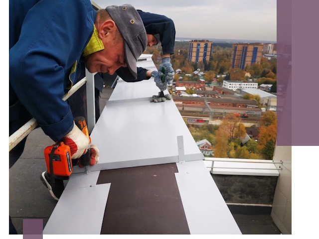 Монтаж парапетов в Осинниках — установка прочных металлических ограждений