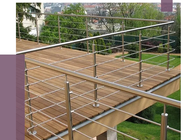 Алюминиевые парапеты в Осинниках под ключ от 7791 руб. 