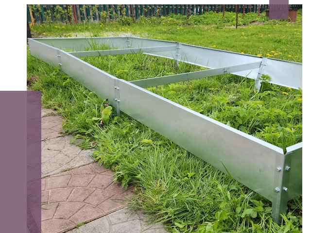 Металлические бордюры для грядок в Осинниках от 1794 руб.