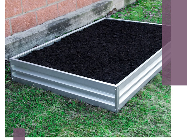 Металлические бордюры для грядок в Осинниках: прочность и аккуратность