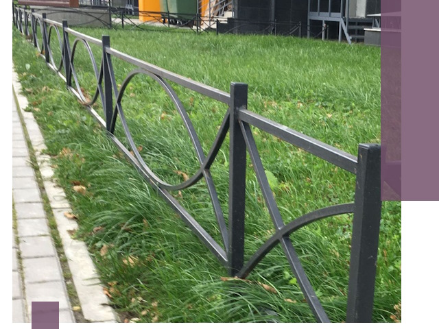 Газонные ограждения из металла в Осинниках — монтаж и продажа