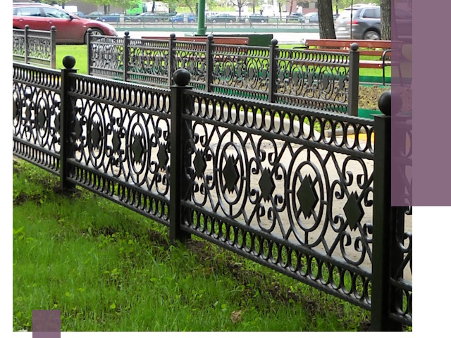 Секционные газонные ограждения под ключ в Осинниках