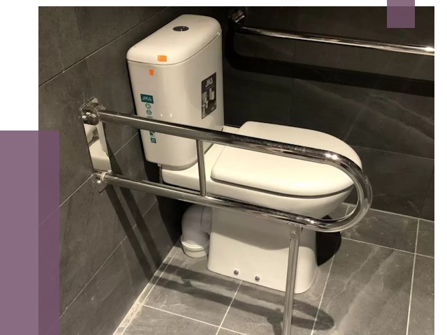 Поручни для санузлов в Осинниках от 4305 руб. | ПРОЛЁТ-Снн