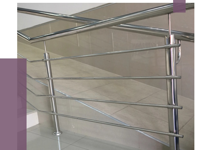 Изготовление поручней из нержавеющей стали в Осинниках